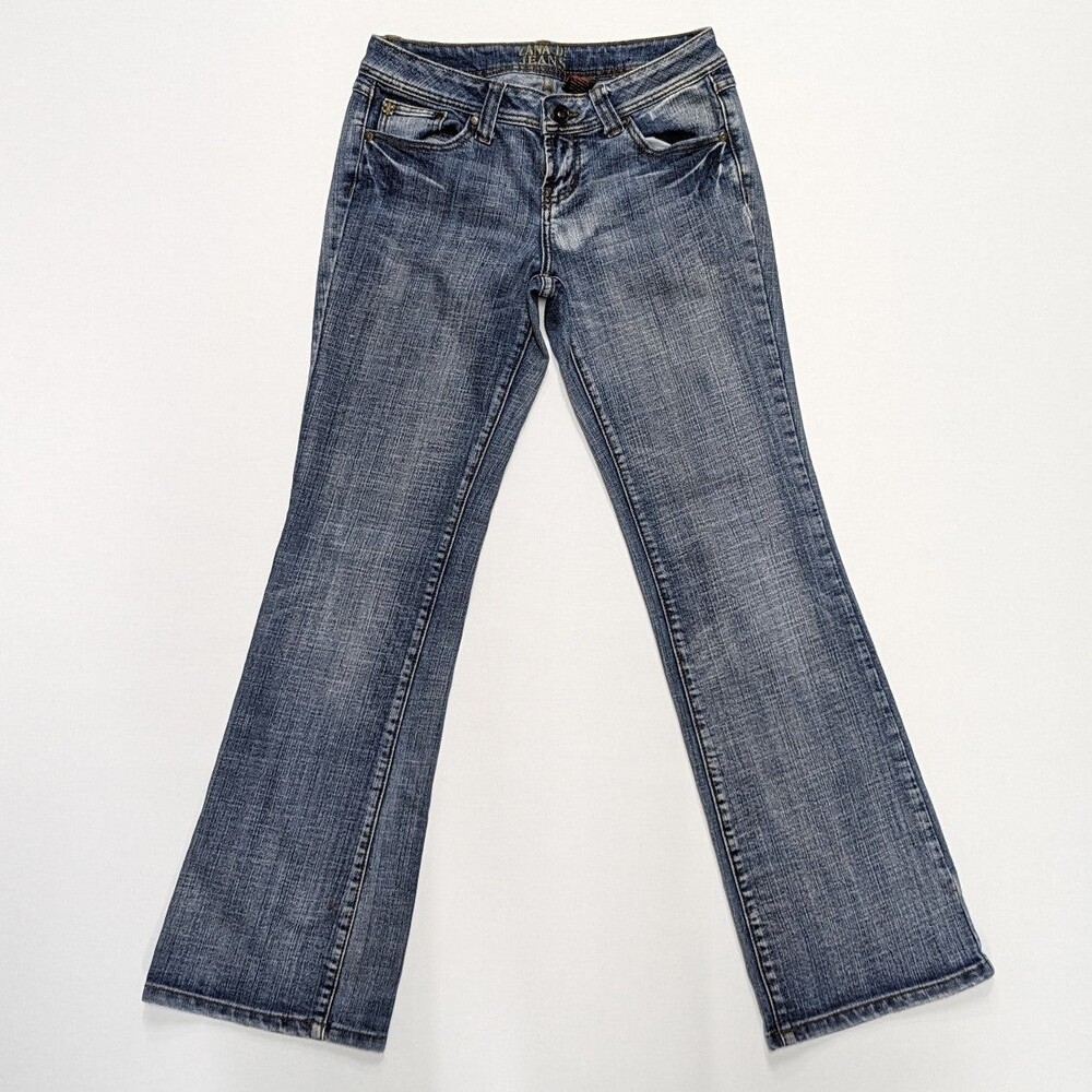 Zana‎ Di Size 9 Bootkick Flare Blue Jeans Vintage Retro y2K